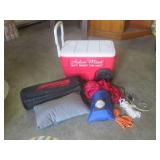 (EW5) Coleman Rolling Cooler and Mi...