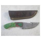 (CNTR) 8" Damascus Blade Knife with...