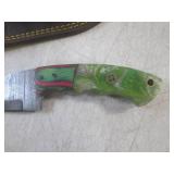 (CNTR) 8" Damascus Blade Knife with...