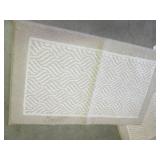 (F-3) Pair of Matching Throw Rugs 3...