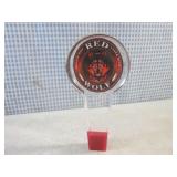 (CNTR) Red Wolf Beer Tap Handle 6 3...