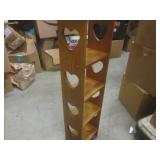 (CSB) Small Wood Shelf with Heart C...