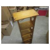 (CSB) Small Wood Shelf with Heart C...