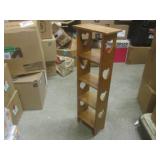 (CSB) Small Wood Shelf with Heart C...