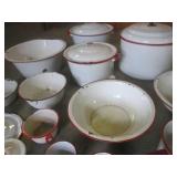 (EC1) Collection of Vintage White E...
