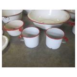 (EC1) Collection of Vintage White E...