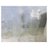 (CS) Assorted Vintage Glass and Lar...