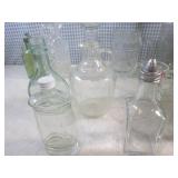 (CS) Assorted Vintage Glass and Lar...