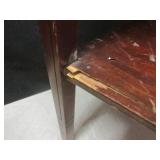 (EW6) Vintage End Table 18" x 18" x...