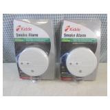 (H-2) 2 Kidde Smoke Alarms...