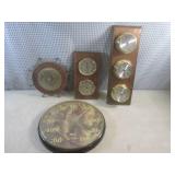 (EW4) Assorted Barometers / Thermom...