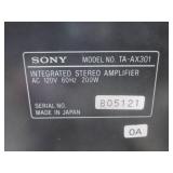 (D-3) Sony AX301 Acoustic Controlle...