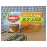 (C-2) 6 - 4-Cup Packs of Del Monte ...