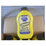 (C-2) 12 Bottles of Yellow Mustard ...