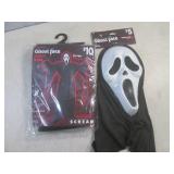 (CS) Ghost Face Horror Robe and Mas...