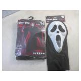 (CS) Ghost Face Horror Robe and Mas...