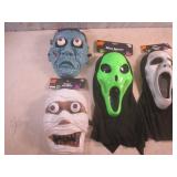 (CS) 5 Assorted Halloween Masks...