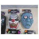 (A-2) 5 Assorted Halloween Masks...