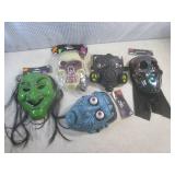(EW5) 5 Assorted Halloween Masks...