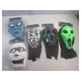 (EW5) 5 Assorted Halloween Masks...