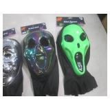 (EW5) 5 Assorted Halloween Masks...