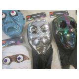 (EW5) 5 Assorted Halloween Masks...