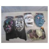 (EW5) 5 Assorted Halloween Masks...