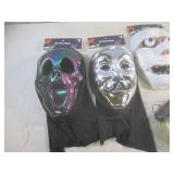 (EW5) 5 Assorted Halloween Masks...