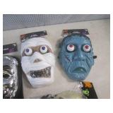 (EW5) 5 Assorted Halloween Masks...