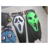(A-3) 5 Assorted Halloween Masks...