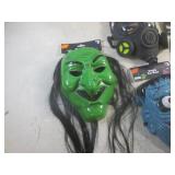 (A-3) 5 Assorted Halloween Masks...