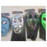 (F-0) 5 Assorted Halloween Masks...