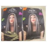 (EW5) 6 Halloween Long Wigs 2 Each ...