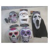 (EW5) 5 Assorted Halloween Masks...