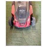 21' Stripe 60 Volt Walk Behind Mower