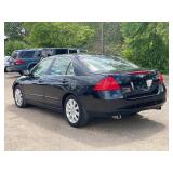 2007 HONDA ACCORD EX-L V-6 (NO RESERVE)