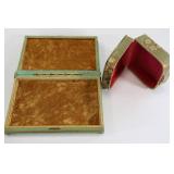 Lot of 2 Vintage Jewelry Boxes