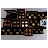 Lot of Boxed Casino Tokens