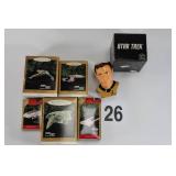 Star Trek Collectible Lot - Watch/Ornaments