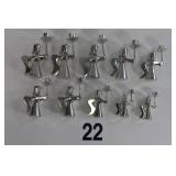 Vintage Silver Plated Candle Holders