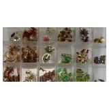 Lot of Costume Jewlery And Sorter
