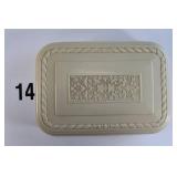 Beautiful Vintage Carved Silverware Set Box