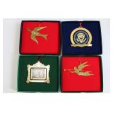 Lot Of 20 Rare US Government Christmas Ornaments