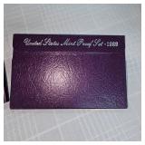 1989,1990 US Mint Proof Sets (2)