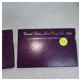 1987,1988 US Mint Proof Sets (2)