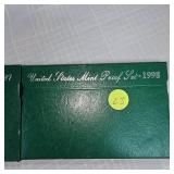 1997,1998 US Mint Proof Sets (2)