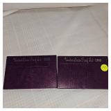 1985,1986 US Mint Proof Sets (2)