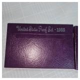 1985,1986 US Mint Proof Sets (2)