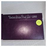 1985,1986 US Mint Proof Sets (2)