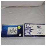 2025,2001 US Mint Proof Sets(2)